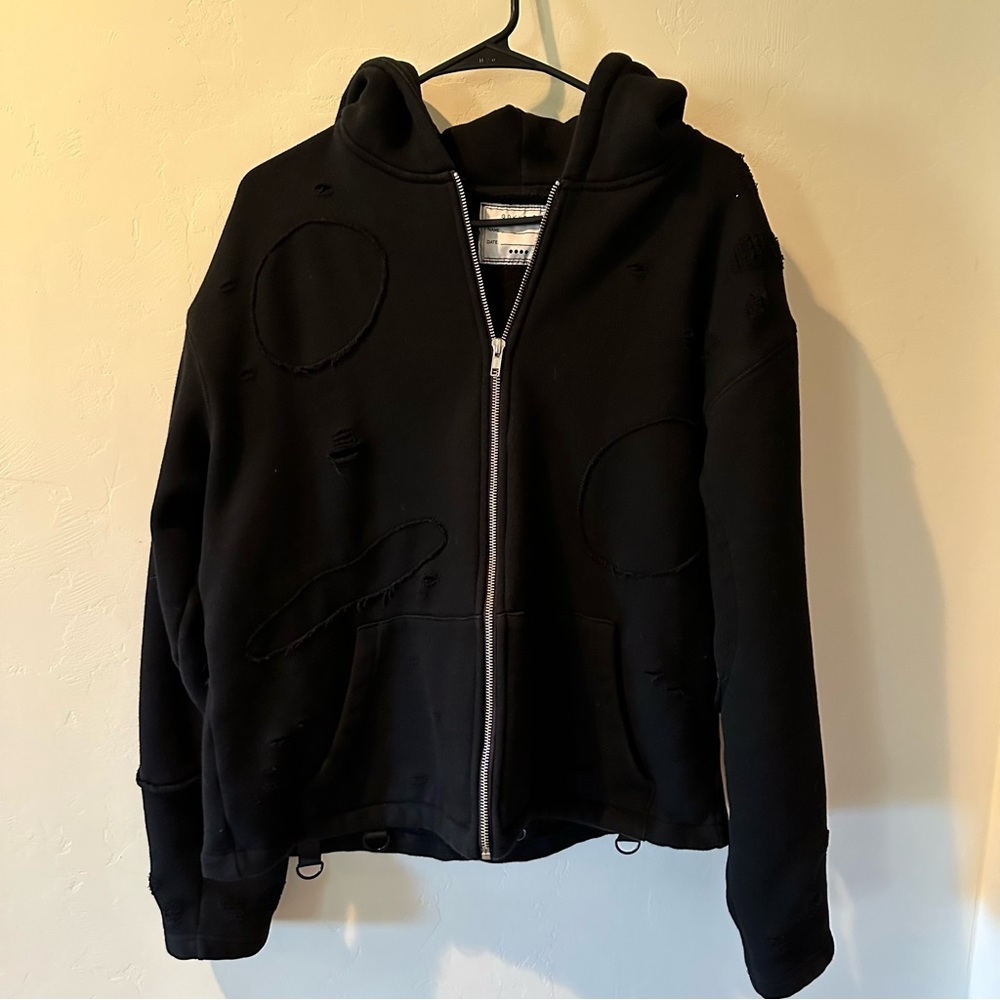 Gokyo Ri Distressed Designer Jacket - Picture 2 of 8